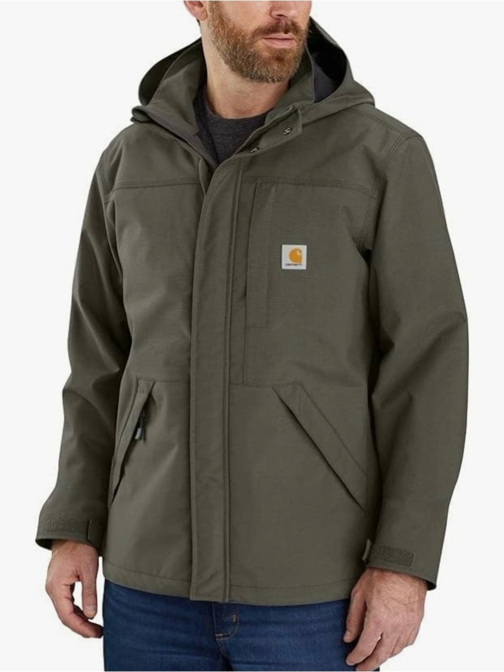 Carhartt mens Storm Defender Loose Fit Heavyweight JacketWork Utility sz large